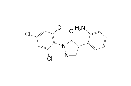 4-(2-Aminophenyl)-2-(2,4,6-trichlorophenyl)-2,4-dihydro-3H-pyrazol-3-one