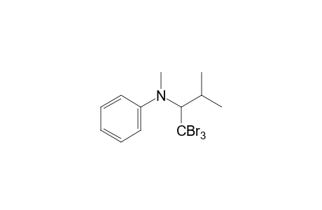 N-methyl-N-[2-methyl-1-(tribromomethyl)propyl]aniline