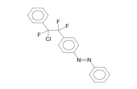 1-PHENYL-2-(PARA-PHENYLAZOPHENYL)-1,2,2-DIFLUORO-1-CHLOROETHANE