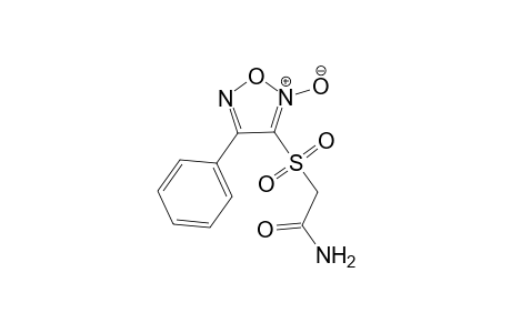 3-(Carbamoylmethylsulfonyl)-4-phenylfuroxan