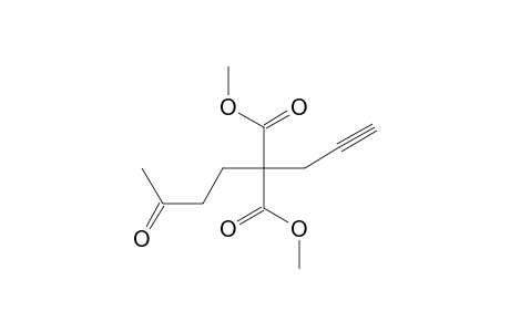 2-(3-ketobutyl)-2-propargyl-malonic acid dimethyl ester
