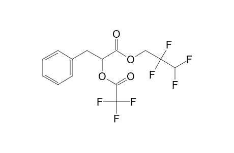 D-(+)-3-phenyllactic acid, o-trifluoroacetyl-, 2,2,3,4,4,4-hexafluoro-1-butyl ester