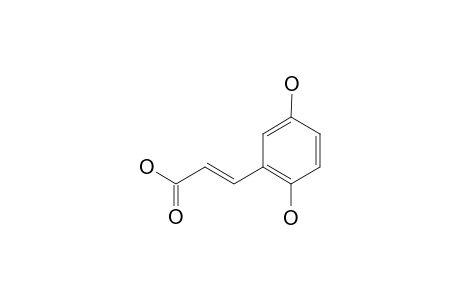 (E)-2,5-DIHYDROXY-CINNAMIC-ACID