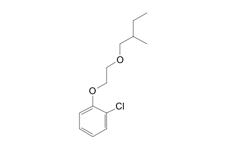 2-(2-Chlorophenoxy)ethanol, 2-methylbutyl ether