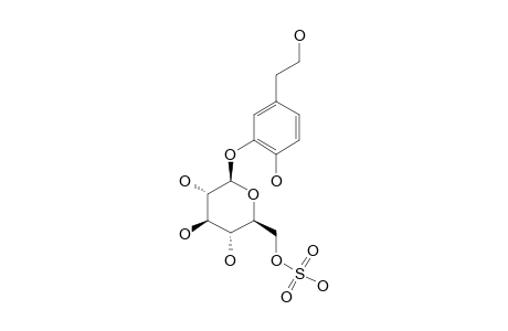 3,4-DIHYDROXYPHENYLETHANOL-1-O-BETA-D-(6-SULPHO)-GLUCOPYRANOSIDE