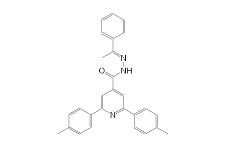 2,6-bis(4-methylphenyl)-N'-[(E)-1-phenylethylidene]isonicotinohydrazide