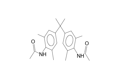 acetamide, N-[4-[1-[4-(acetylamino)-3,5-dimethylphenyl]-1-methylethyl]-2,6-dimethylphenyl]-