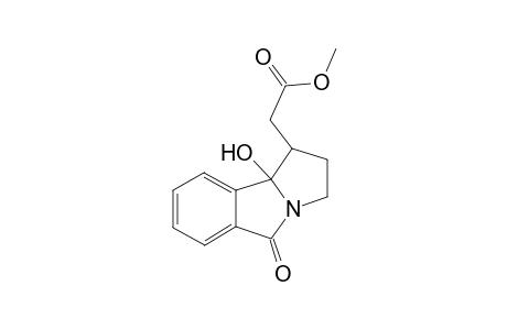 (9b-Hydroxy-5-oxo-2,3,5,9b-tetrahydro-1H-pirrolo[2,1-a]isoindol-1-yl)-acetic acid methyl ester