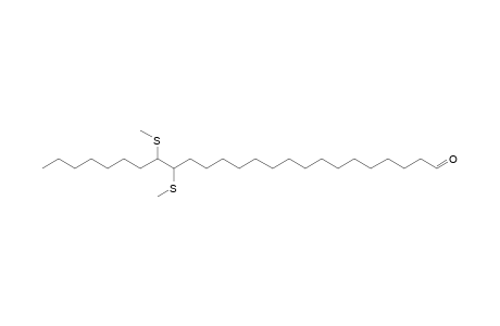 17,18-bis(Methylthio)-pentacosanal