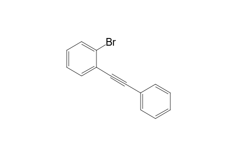 1-Bromanyl-2-(2-phenylethynyl)benzene