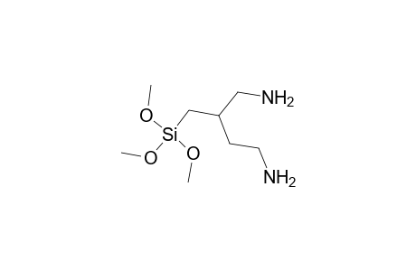 1,4-Butanediamine, 2-[(trimethoxysilyl)methyl]-