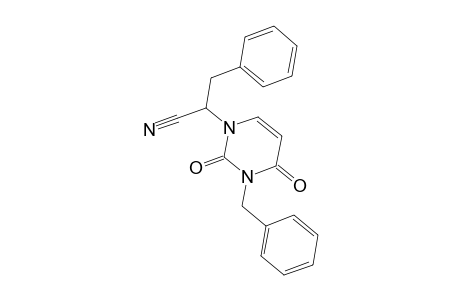 3-BENZYL-1-(1-CYANO-2-PHENYLETHYL)-URACIL