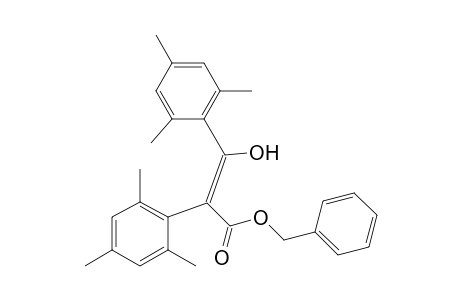 (Z)-3-hydroxy-2,3-bis(2,4,6-trimethylphenyl)-2-propensaure-benzylester