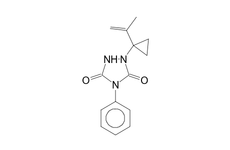 1,2,4-Triazole-3,5-dione, 1-(1-isopropenylcyclopropyl)-4-phenyl-