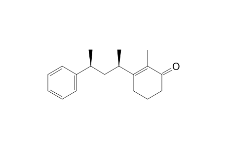 2-methyl-3-[(1R,3S)-1-methyl-3-phenyl-butyl]cyclohex-2-en-1-one