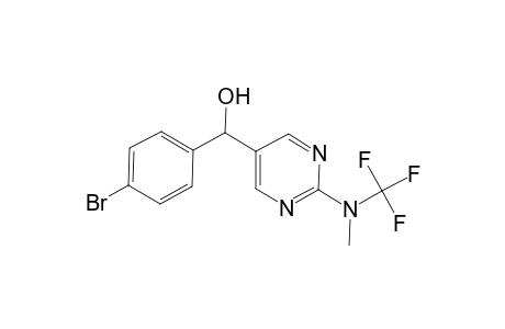 (4-Bromophenyl){2-[methyl(trifluoromethyl)amino]-5-pyridyl}methanol