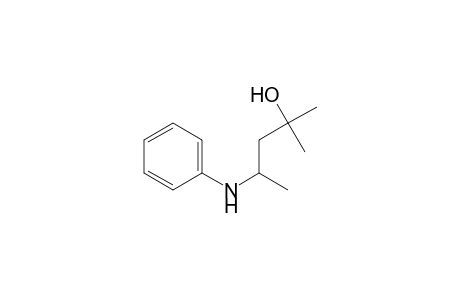 4-Anilino-2-methyl-2-pentanol