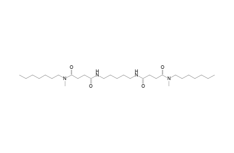 N'-heptyl-N-[5-[[4-[heptyl(methyl)amino]-1,4-dioxobutyl]amino]pentyl]-N'-methylbutanediamide