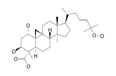 MUSAMBIN-B;1-ALPHA,3-BETA-DIHYDROXY-25-HYDROPEROXY-CYCLOART-23-(E)-EN-28-CARBOXYLIC-ACID