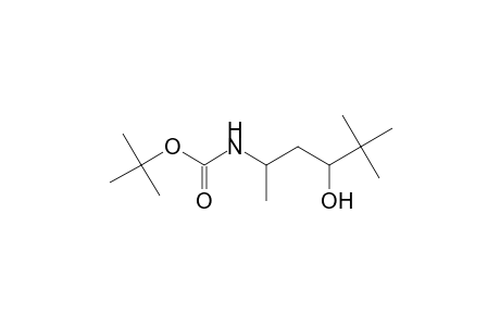 4-Hexanol, 2-[(tert-butyloxycarbonyl)amino]-5,5-dimethyl-