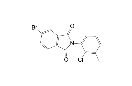 1H-isoindole-1,3(2H)-dione, 5-bromo-2-(2-chloro-3-methylphenyl)-