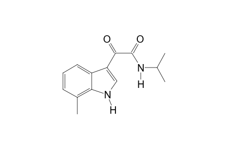 7-Methylindole-3-yl-glyoxylisopropylamide
