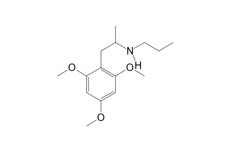 N-Propyl-2,4,6-trimethoxyamphetamine