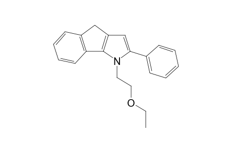 1-(2-Ethoxyethyl)-2-phenyl-1,4-dihydroindeno[1,2-b]pyrrole