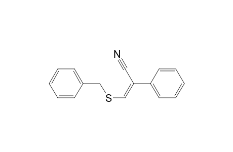 (Z)-2-phenyl-3-(phenylmethylsulfanyl)prop-2-enenitrile