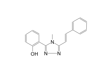 phenol, 2-[4-methyl-5-[(E)-2-phenylethenyl]-4H-1,2,4-triazol-3-yl]-