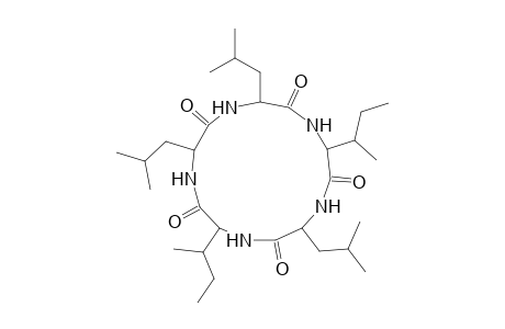 Cyclic(L-isoleucyl-L-leucyl-L-isoleucyl-L-leucyl-L-leucyl)