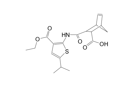 3-({[3-(ethoxycarbonyl)-5-isopropyl-2-thienyl]amino}carbonyl)bicyclo[2.2.1]hept-5-ene-2-carboxylic acid