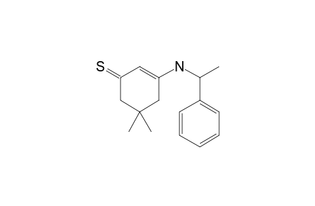 3-(1-Phenylethylamino)-5,5-dimethylcyclohex-2-en-1-thione