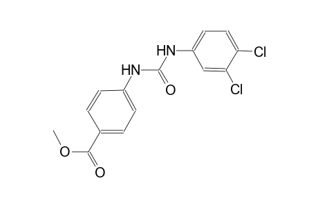 methyl 4-{[(3,4-dichloroanilino)carbonyl]amino}benzoate