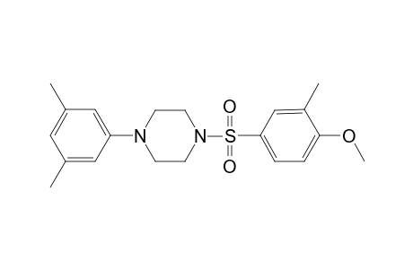 Piperazine, 1-(3,5-dimethylphenyl)-4-(4-methoxy-3-methylbenzenesulfonyl)-