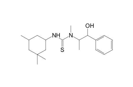 1-(beta-hydroxy-alpha-methylphenethyl)-1-methyl-2-thio-3-(3,3,5-trimethylcyclohexyl)urea