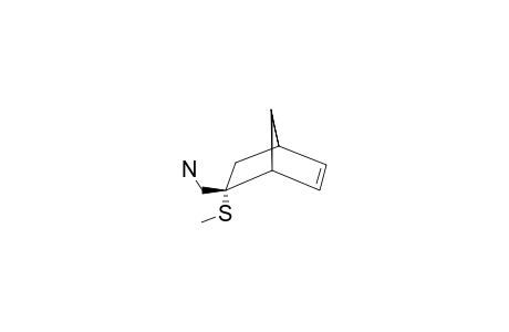 2-exo-Aminomethyl-2-endo-thiomethyl-bicyclo-[2.2.1]-5-heptene