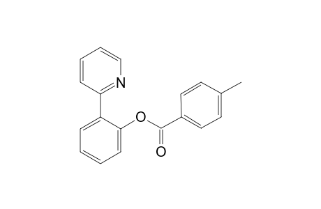 2-(Pyridin-2-yl)phenyl 4-methylbenzoate