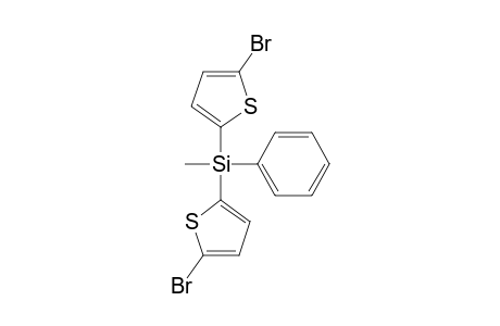Di(5-(2-bromothienyl))methylphenylsilane