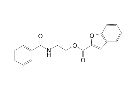 2-(Benzoylamino)ethyl 1-benzofuran-2-carboxylate