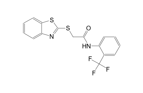 2-(1,3-benzothiazol-2-ylsulfanyl)-N-[2-(trifluoromethyl)phenyl]acetamide