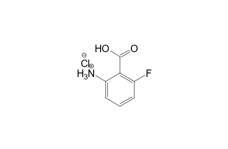 Anthranilic acid, 6-fluoro-, hydrochloride