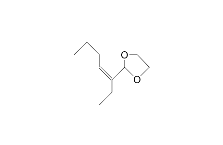 2-(1-Ethyl-cis-1-pentenyl)-1,3-dioxolane