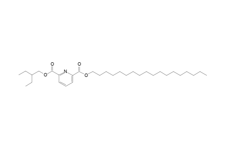 2,6-Pyridinedicarboxylic acid, 2-ethylbutyl octadecyl ester