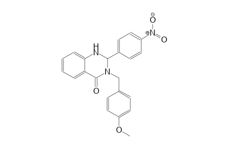 4(1H)-quinazolinone, 2,3-dihydro-3-[(4-methoxyphenyl)methyl]-2-(4-nitrophenyl)-