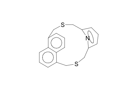 1,5-(Methanothiomethano[2,6]pyridinomethanothiomethano)naphthalene