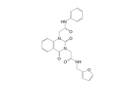 3-[4-(furan-2-yl)-2-oxobutyl]-1-(2-oxo-3-phenylpropyl)-1,2,3,4-tetrahydroquinazoline-2,4-dione