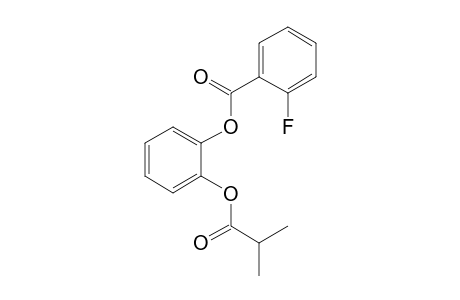 1,2-Benzendiol, o-(2-fluorobenzoyl)-o'-isobutyryl-