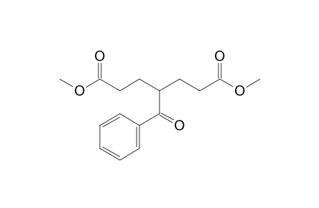 Dimethyl 4-benzoylheptanedioate