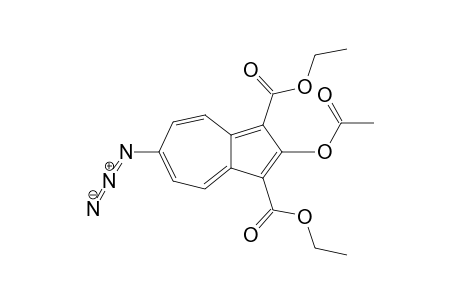 Diethyl 2-acetoxy-6-azidoazulene-1,3-dicarboxylate